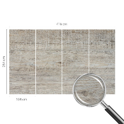 Papel de parede para quarto Anéis de madeira
