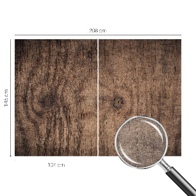 Papel de parede fotográfico Madeira rústica