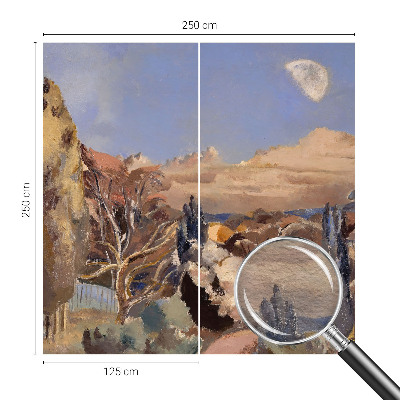 Papel de parede para sala Paisagem florestal