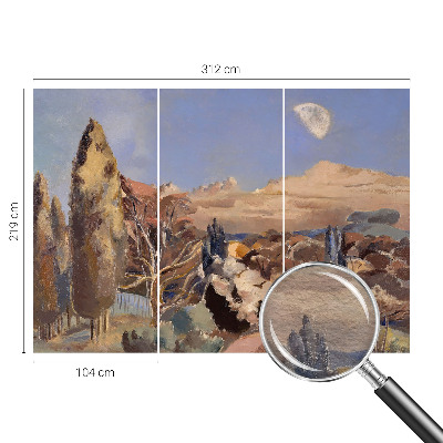 Papel de parede para sala Paisagem florestal