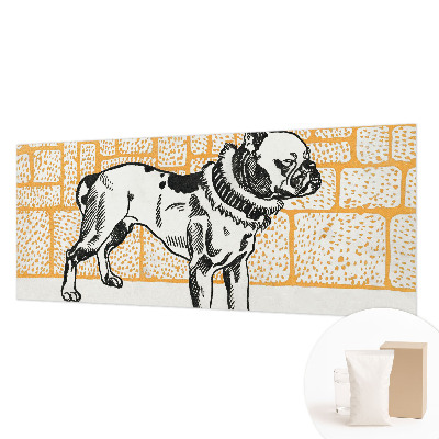 Mural fotográfico Cachorro retrô