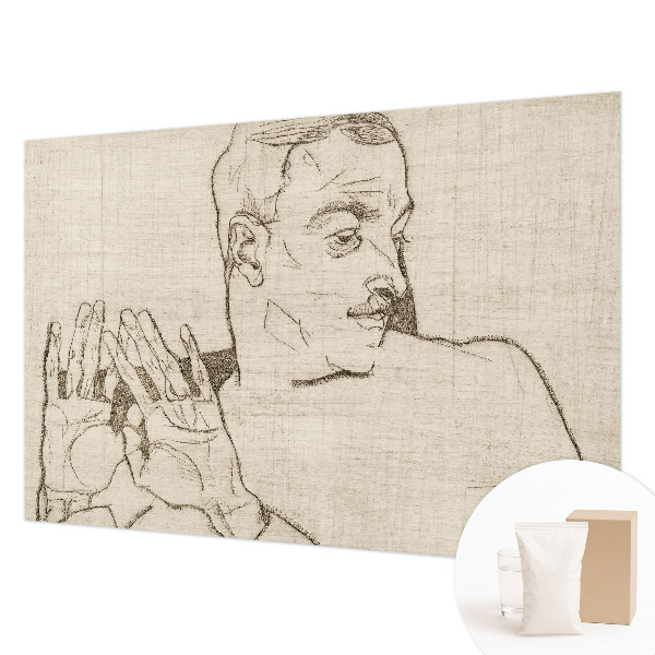 Mural de fotos na parede Um caráter distinto