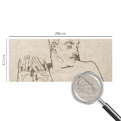 Mural de fotos na parede Um caráter distinto