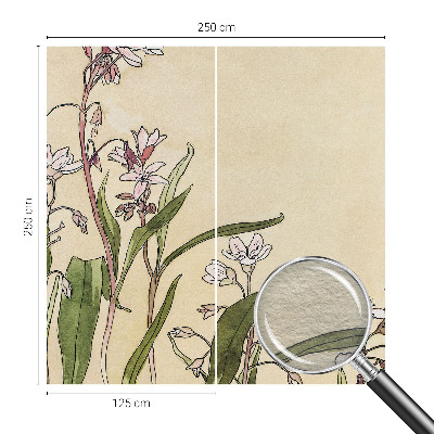 Mural de parede Elegância floral