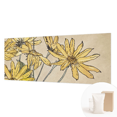 Fotomural Flores em aquarela