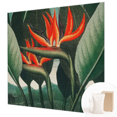 Papel de parede para quarto Flores exóticas