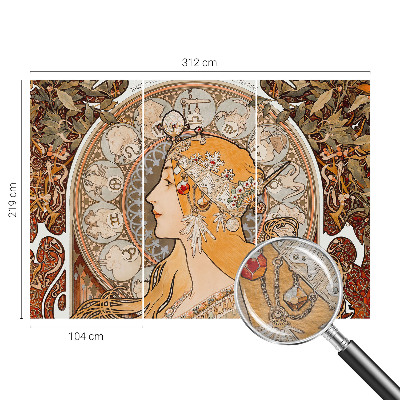 Papel de parede decorativo Elegância zodiacal
