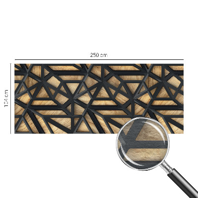 Papel de parede decorativo Conexão geométrica