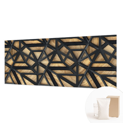Papel de parede decorativo Conexão geométrica