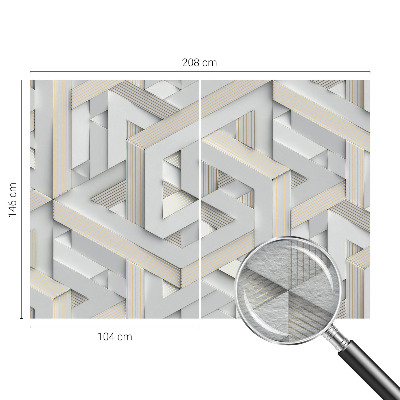 Papel de parede Formas ilusórias