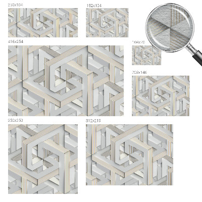 Papel de parede Formas ilusórias