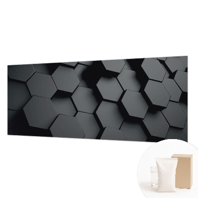 Mural fotográfico hexágonos 3D