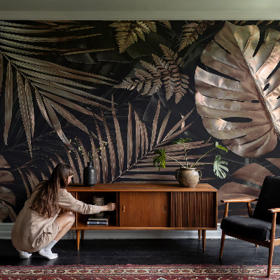 Mural de parede Folhas exóticas