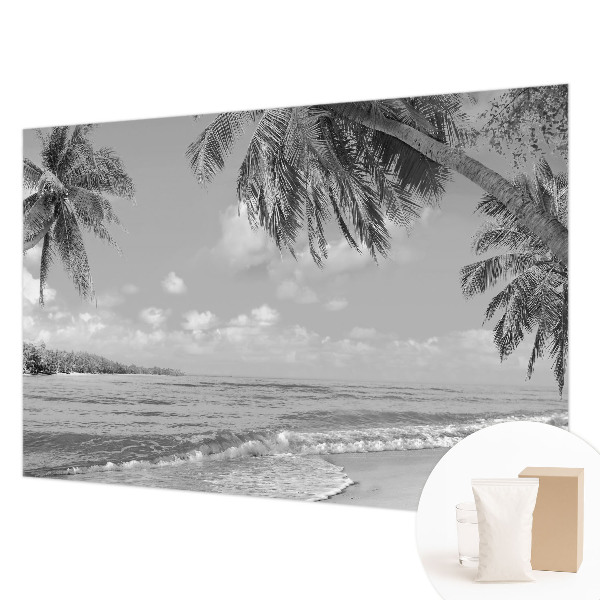Papel de parede para sala Paraíso tropical