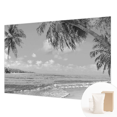 Papel de parede para sala Paraíso tropical