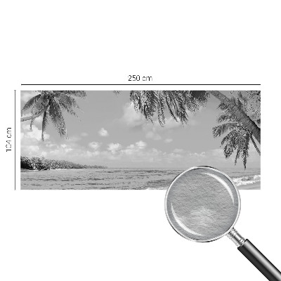 Papel de parede para sala Paraíso tropical