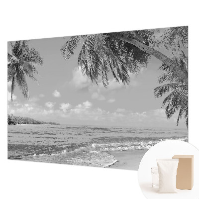 Papel de parede para sala Paraíso tropical