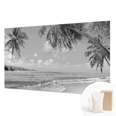 Papel de parede para sala Paraíso tropical