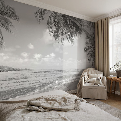 Papel de parede para sala Paraíso tropical