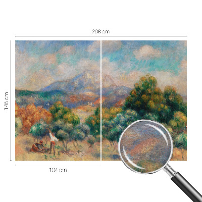 Mural de fotos na parede Paisagem montanhosa