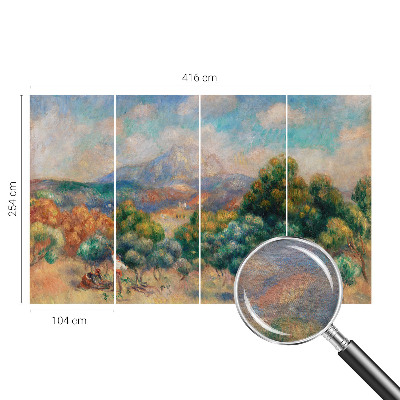 Mural de fotos na parede Paisagem montanhosa