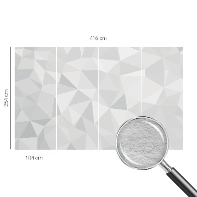 Papel de parede fotográfico Mosaico triangular