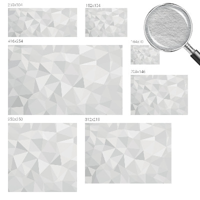 Papel de parede fotográfico Mosaico triangular