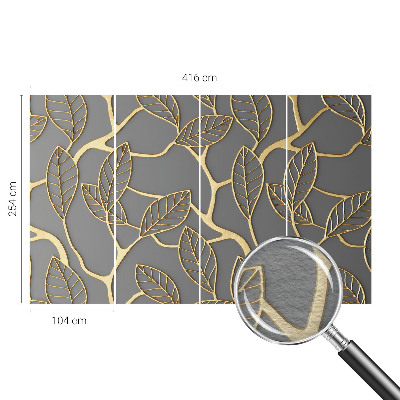 Mural de parede Folhas elegantes