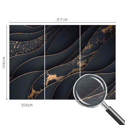 Papel de parede fotográfico Ondas elegantes