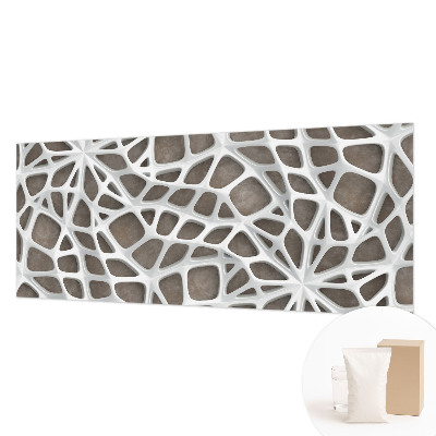 Papel de parede para sala Rede geométrica