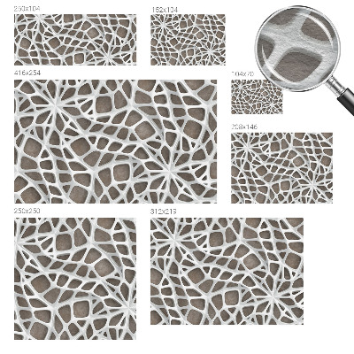 Papel de parede para sala Rede geométrica