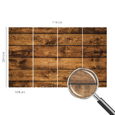 Papel de parede para quarto Tábuas de madeira