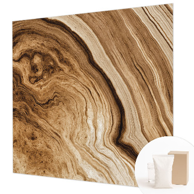 Papel de parede decorativo Padrão de madeira