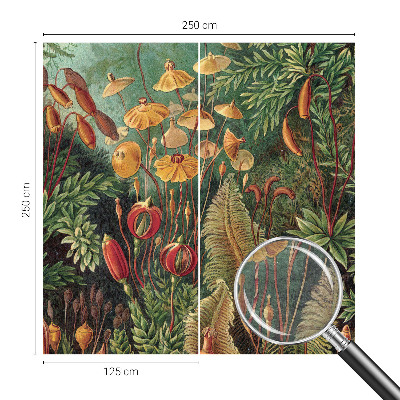Papel de parede Jardim exótico