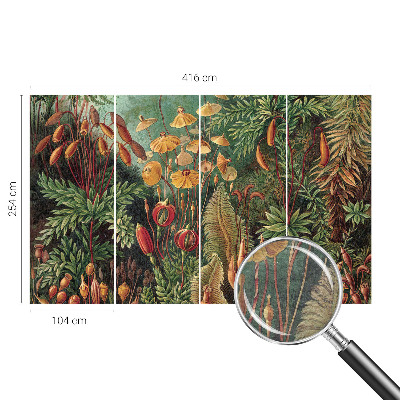 Papel de parede Jardim exótico