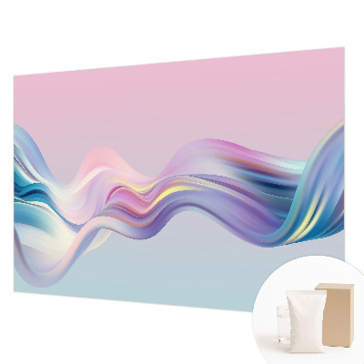 Papel de parede fotográfico Ondas coloridas