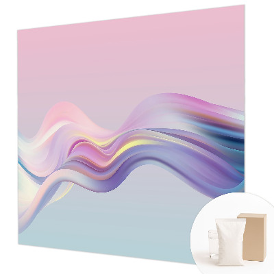 Papel de parede fotográfico Ondas coloridas