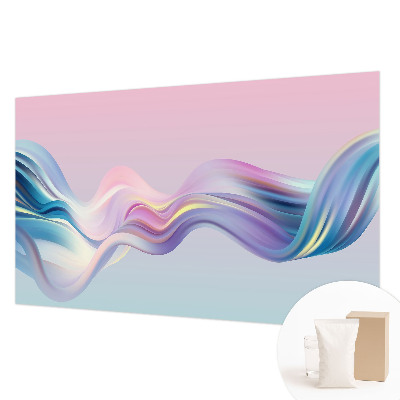 Papel de parede fotográfico Ondas coloridas