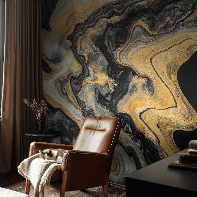 Papel de parede decorativo Caleidoscópio de linhas