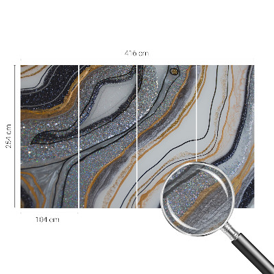 Papel de parede Ondas de pedra