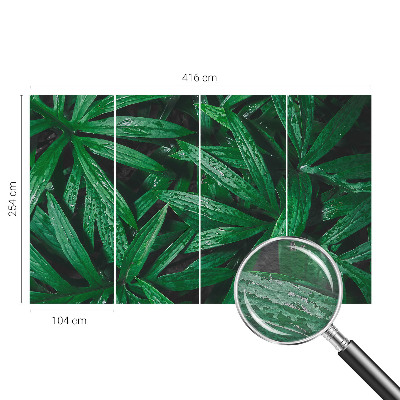 Papel de parede para quarto vegetação natural