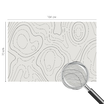 Papel de parede fotográfico Linhas fluidas