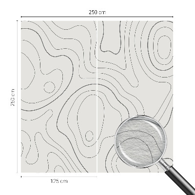 Papel de parede fotográfico Linhas fluidas