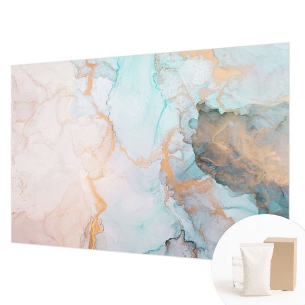 Papel de parede decorativo Ondas em aquarela