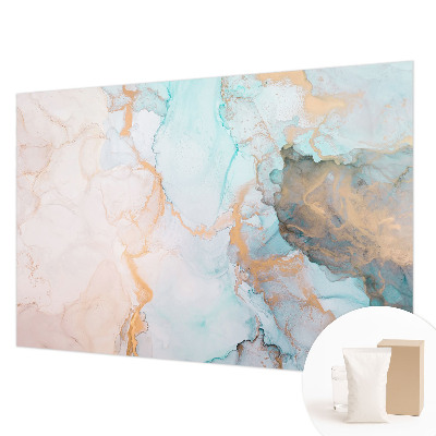 Papel de parede decorativo Ondas em aquarela