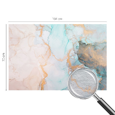 Papel de parede decorativo Ondas em aquarela