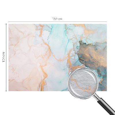 Papel de parede decorativo Ondas em aquarela