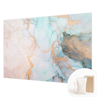 Papel de parede decorativo Ondas em aquarela