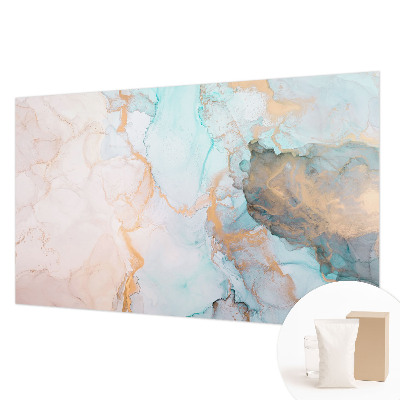 Papel de parede decorativo Ondas em aquarela