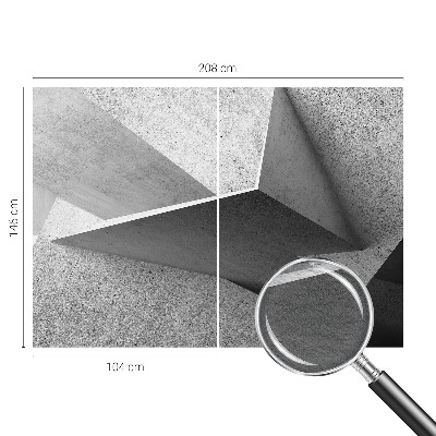 Papel de parede para quarto Estruturas geométricas